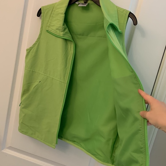 Lime Green Nylon Vest - Picture 15 of 17
